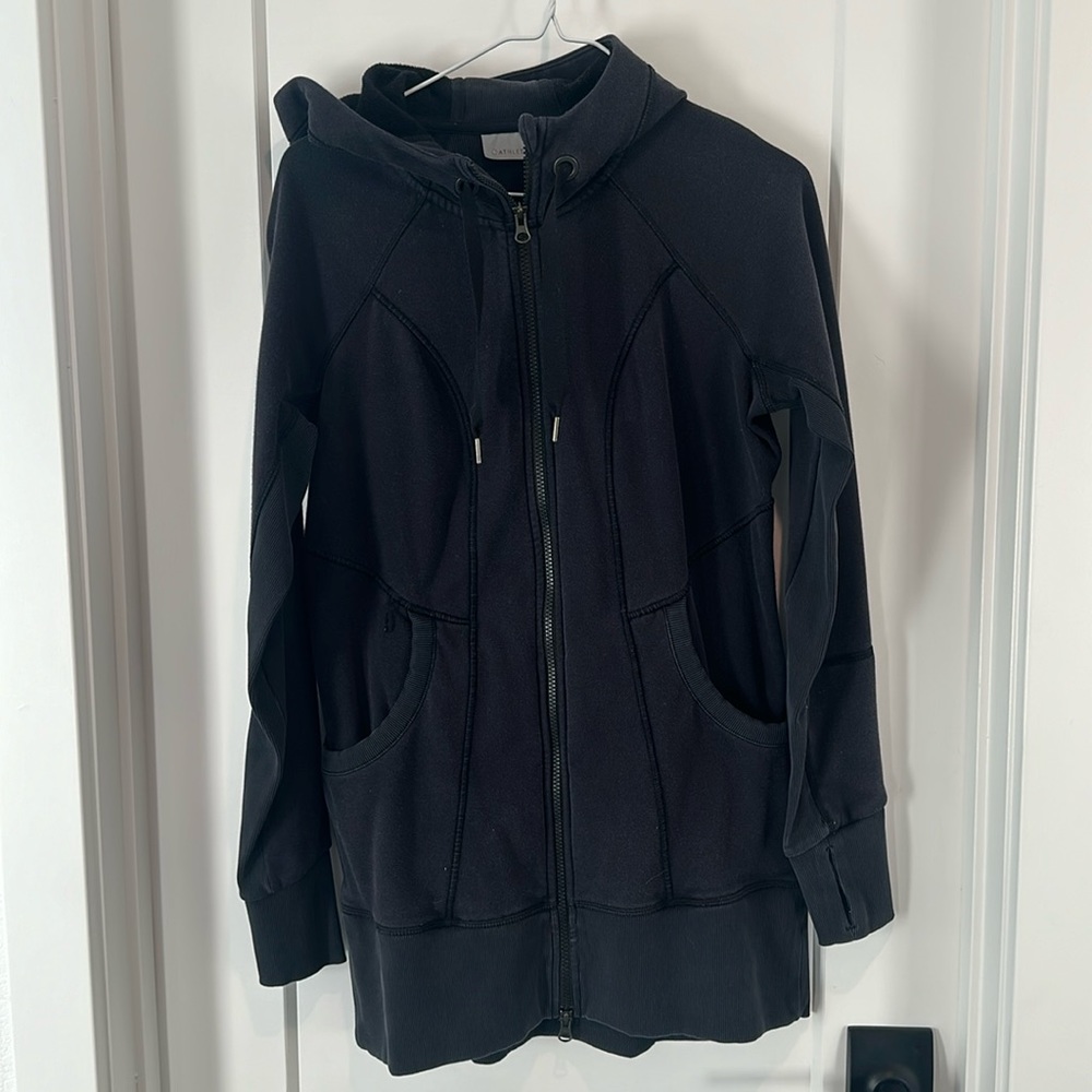 Athleta zip up long